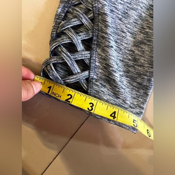 Everlast sport Capri pants gray polyester and spandex size M - Picture 9 of 12